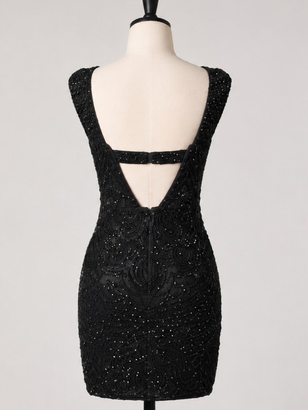 Black Sherri Hill dress size 2 - Picture 2 of 8